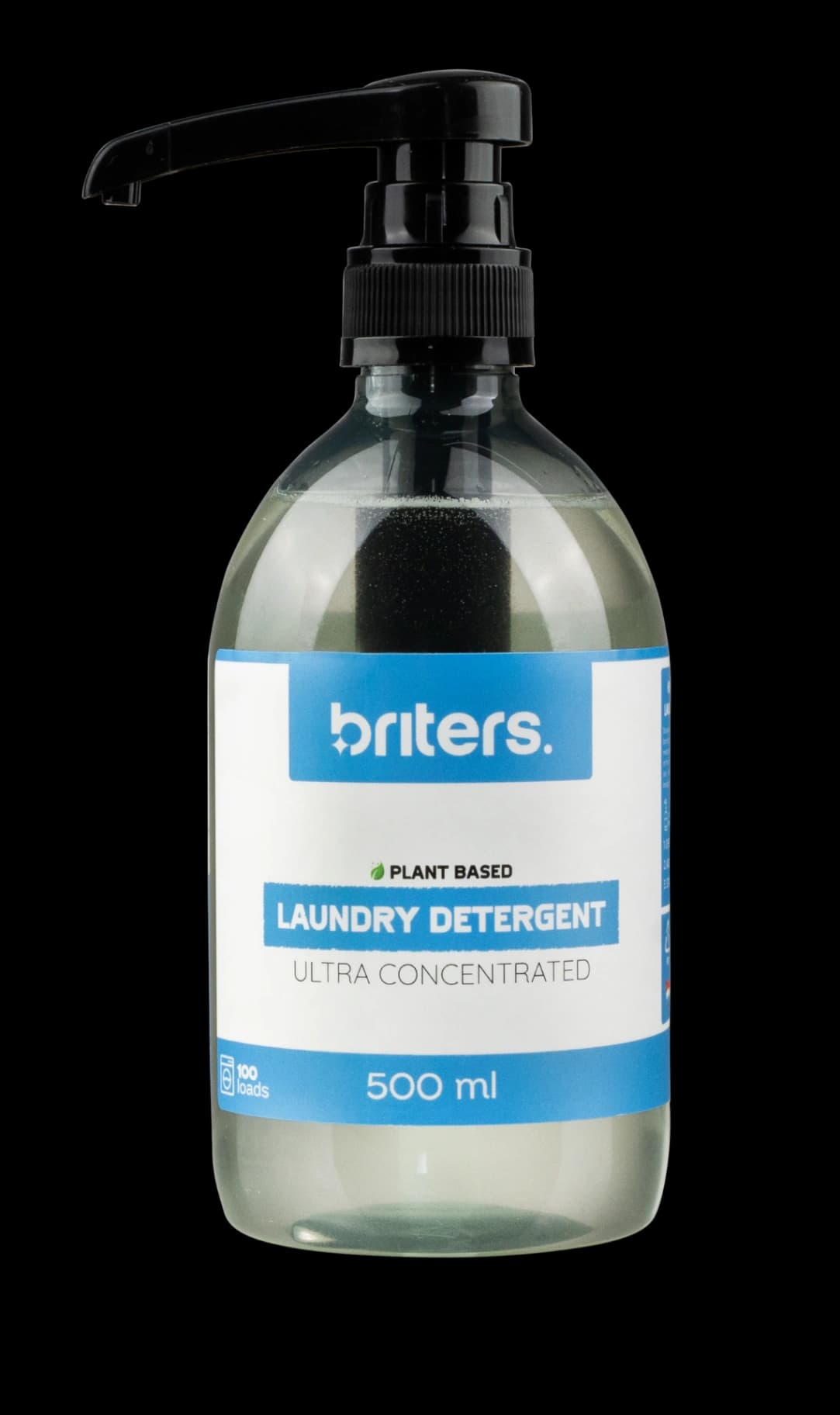 Briters Pure Was Plantaardig ultra geconcentreerd 500ml pompfles