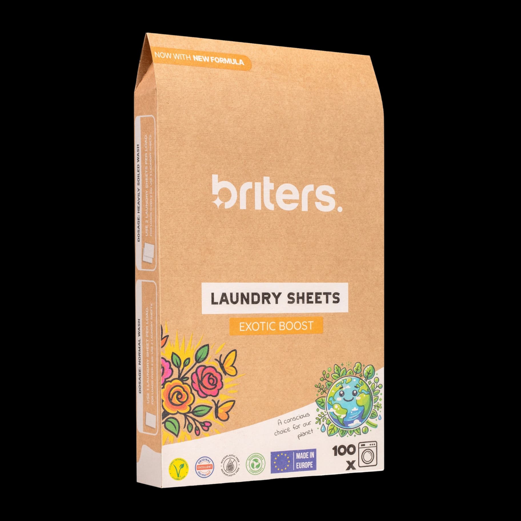 Briters Lessive en feuilles Exotic Boost